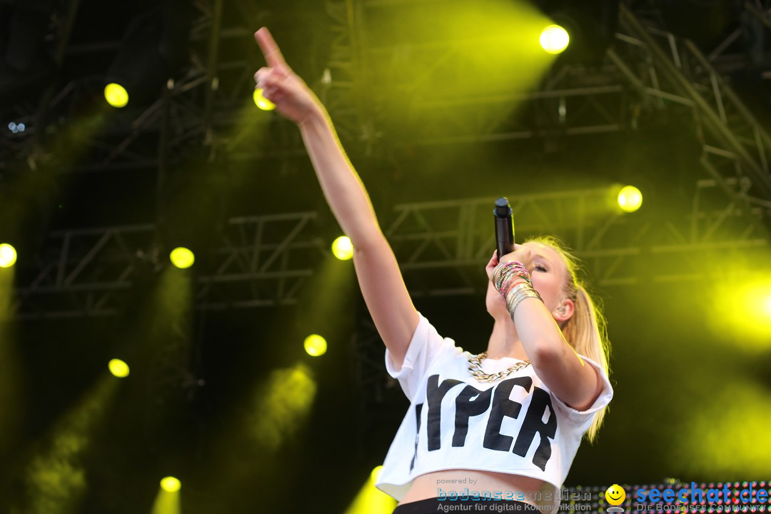 Lena + Glasperlenspiel am Hohentwielfestival: Singen, 18.07.2013