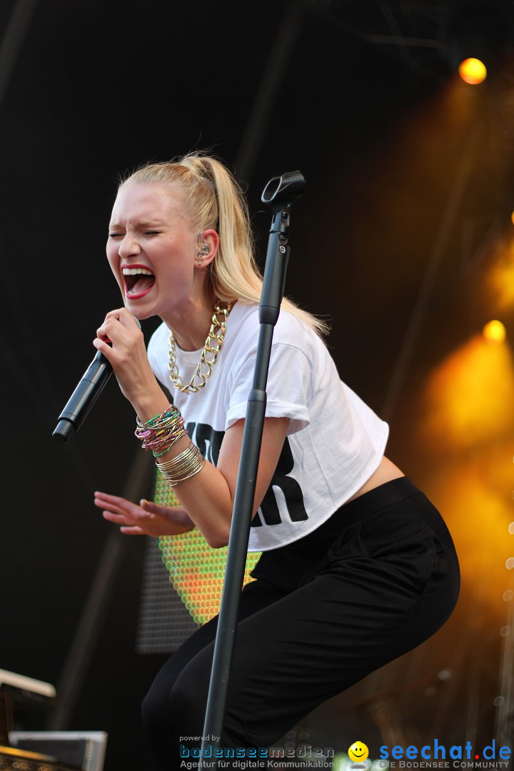 Lena + Glasperlenspiel am Hohentwielfestival: Singen, 18.07.2013