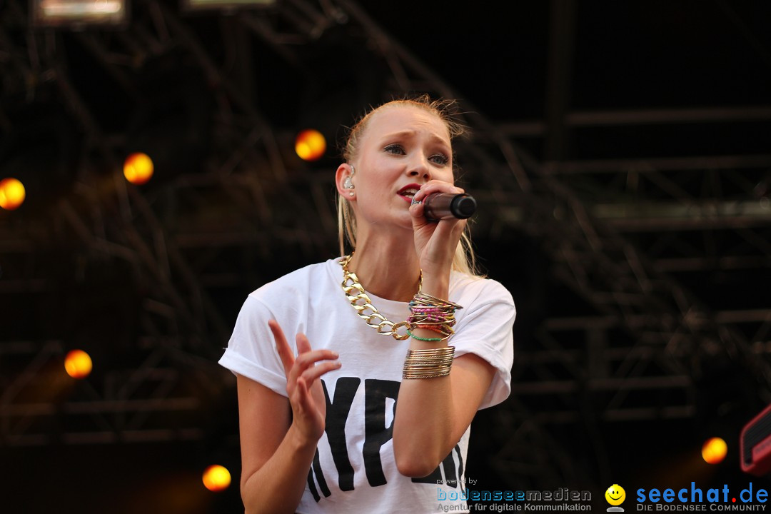 Lena + Glasperlenspiel am Hohentwielfestival: Singen, 18.07.2013