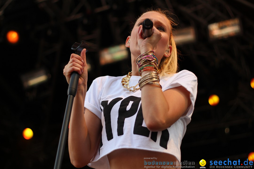 Lena + Glasperlenspiel am Hohentwielfestival: Singen, 18.07.2013