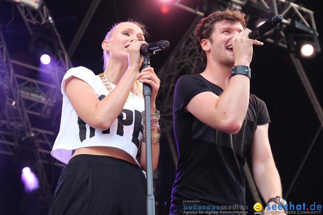 Lena + Glasperlenspiel am Hohentwielfestival: Singen, 18.07.2013