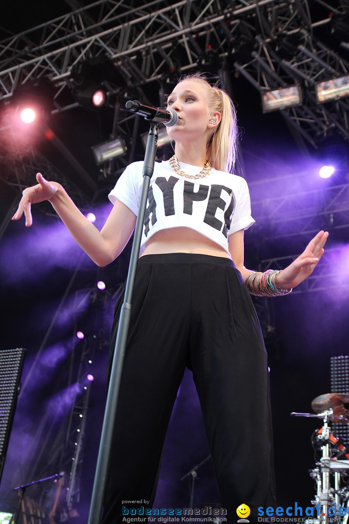 Lena + Glasperlenspiel am Hohentwielfestival: Singen, 18.07.2013