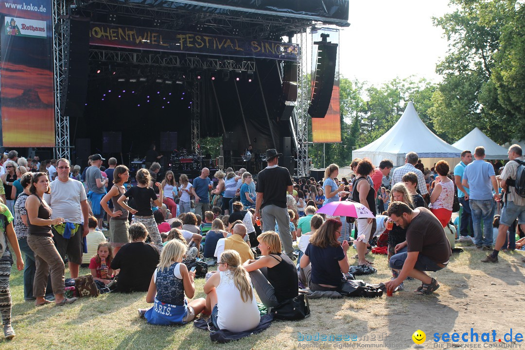 Lena + Glasperlenspiel am Hohentwielfestival: Singen, 18.07.2013