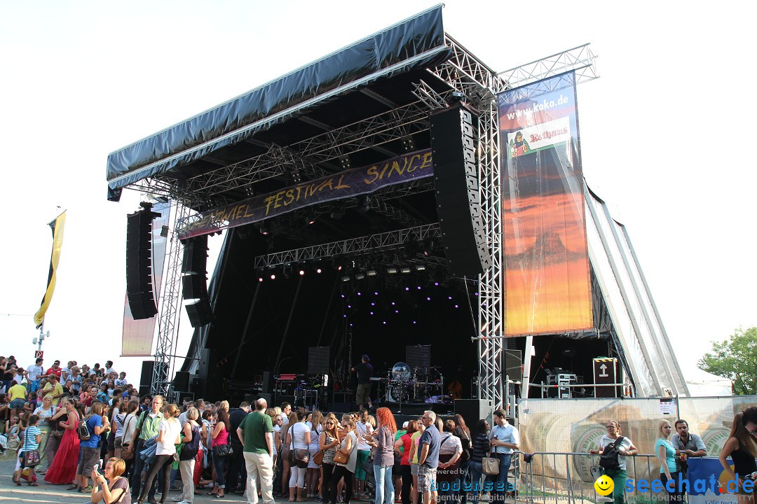 Lena + Glasperlenspiel am Hohentwielfestival: Singen, 18.07.2013