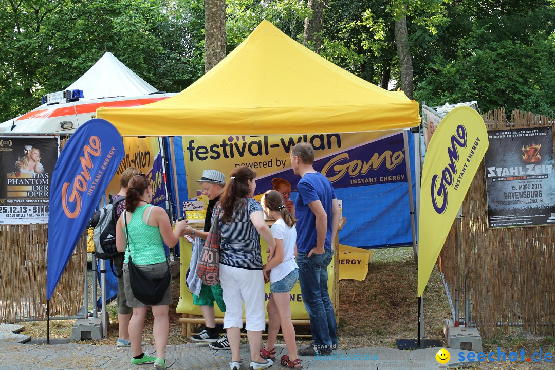 Lena + Glasperlenspiel am Hohentwielfestival: Singen, 18.07.2013