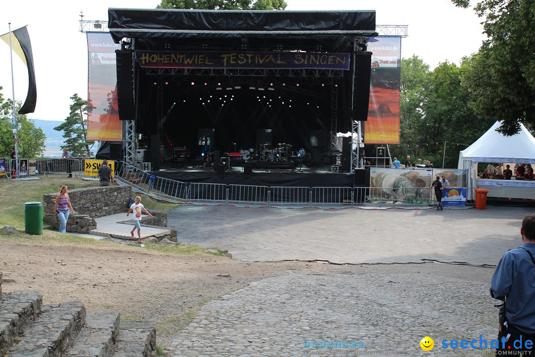 Lena + Glasperlenspiel am Hohentwielfestival: Singen, 18.07.2013