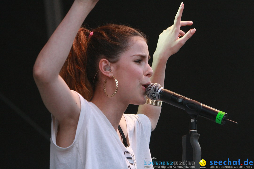 Lena + Glasperlenspiel am Hohentwielfestival: Singen, 18.07.2013