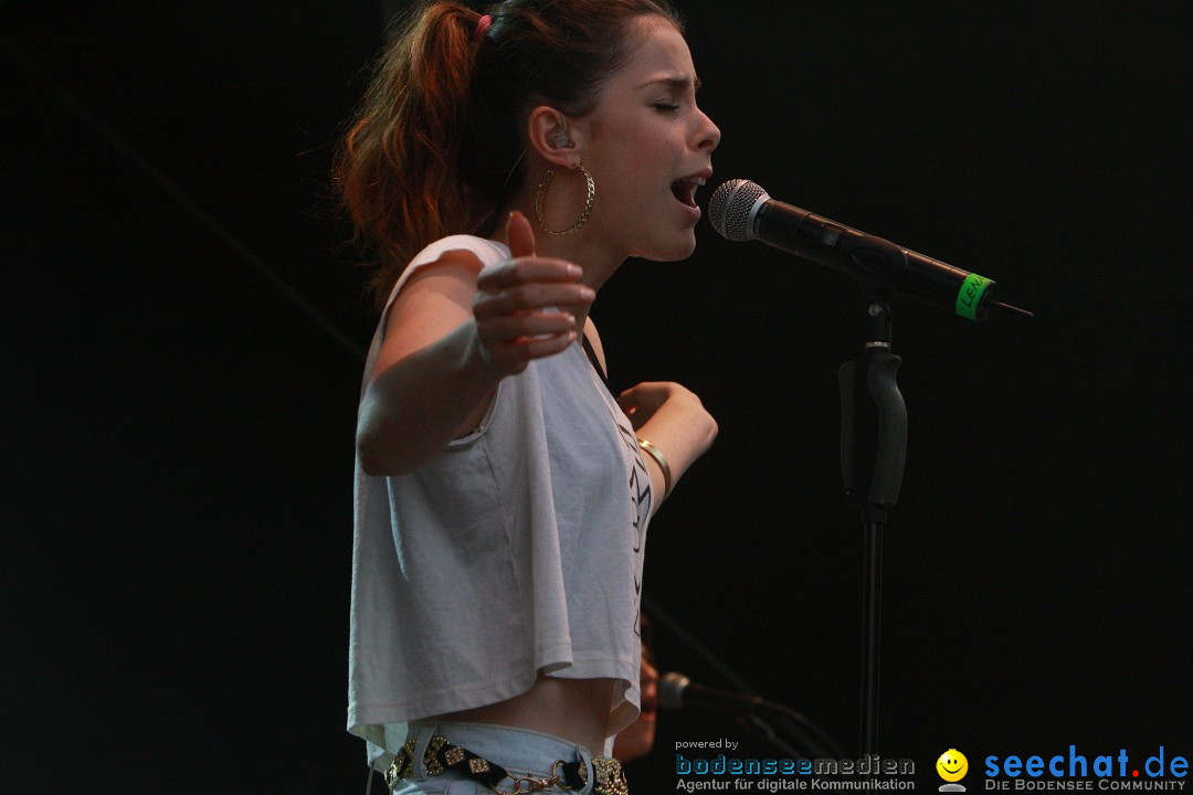 Lena + Glasperlenspiel am Hohentwielfestival: Singen, 18.07.2013