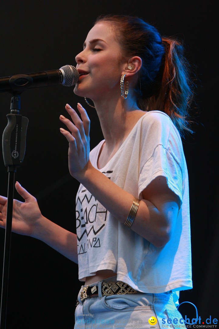 Lena + Glasperlenspiel am Hohentwielfestival: Singen, 18.07.2013