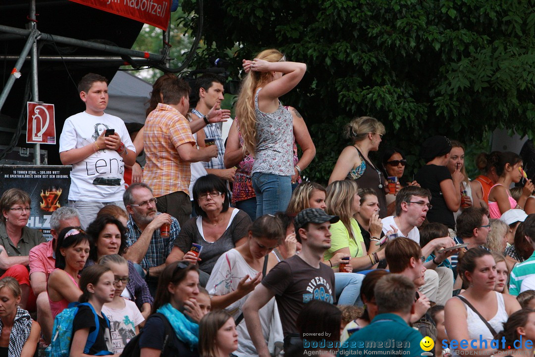 Lena + Glasperlenspiel am Hohentwielfestival: Singen, 18.07.2013