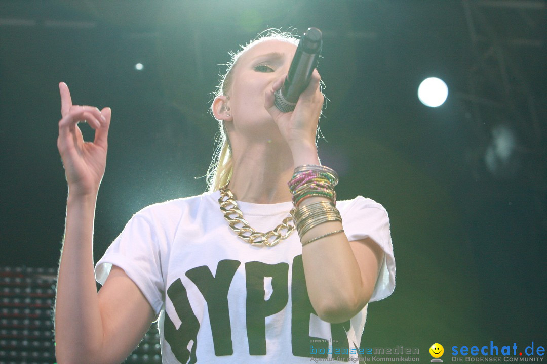 Lena + Glasperlenspiel am Hohentwielfestival: Singen, 18.07.2013