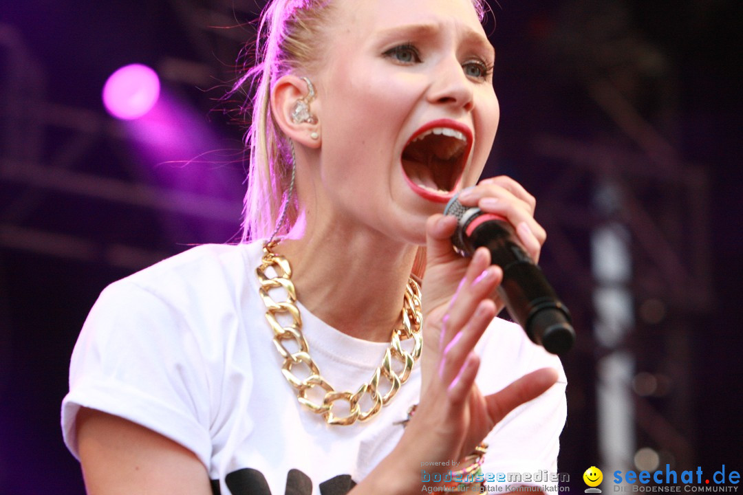 Lena + Glasperlenspiel am Hohentwielfestival: Singen, 18.07.2013