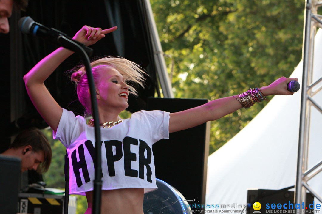 Lena + Glasperlenspiel am Hohentwielfestival: Singen, 18.07.2013