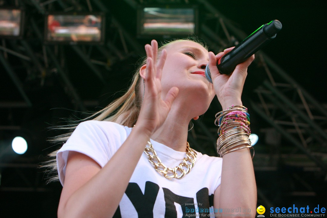 Lena + Glasperlenspiel am Hohentwielfestival: Singen, 18.07.2013