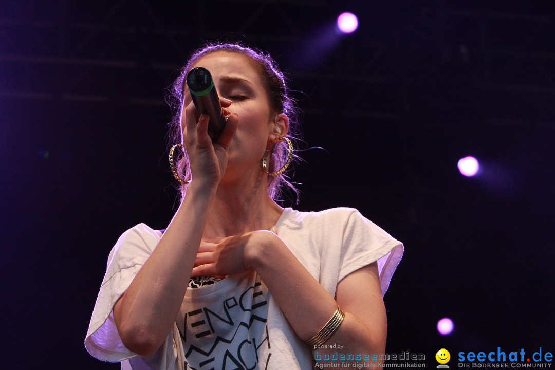 Lena + Glasperlenspiel am Hohentwielfestival: Singen, 18.07.2013