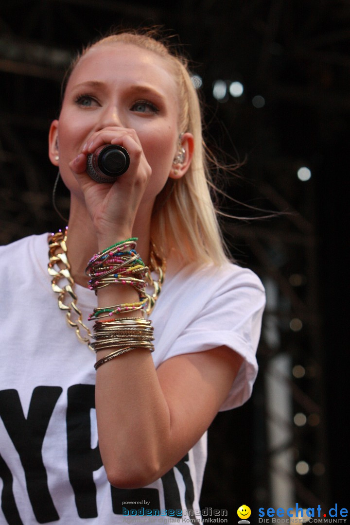 Lena + Glasperlenspiel am Hohentwielfestival: Singen, 18.07.2013