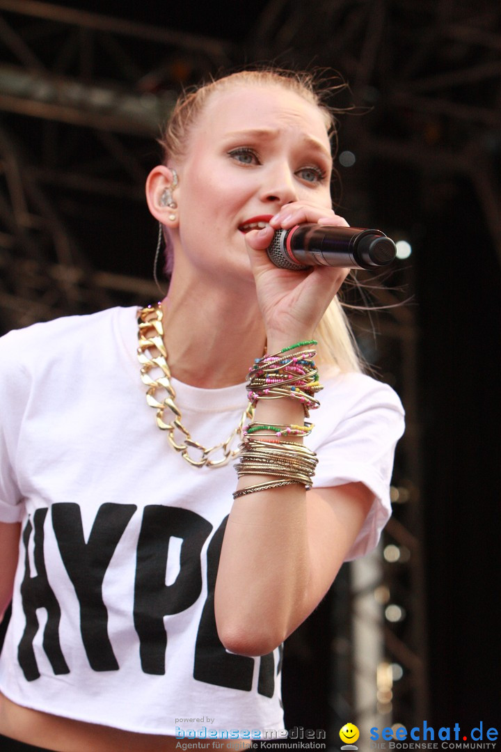 Lena + Glasperlenspiel am Hohentwielfestival: Singen, 18.07.2013