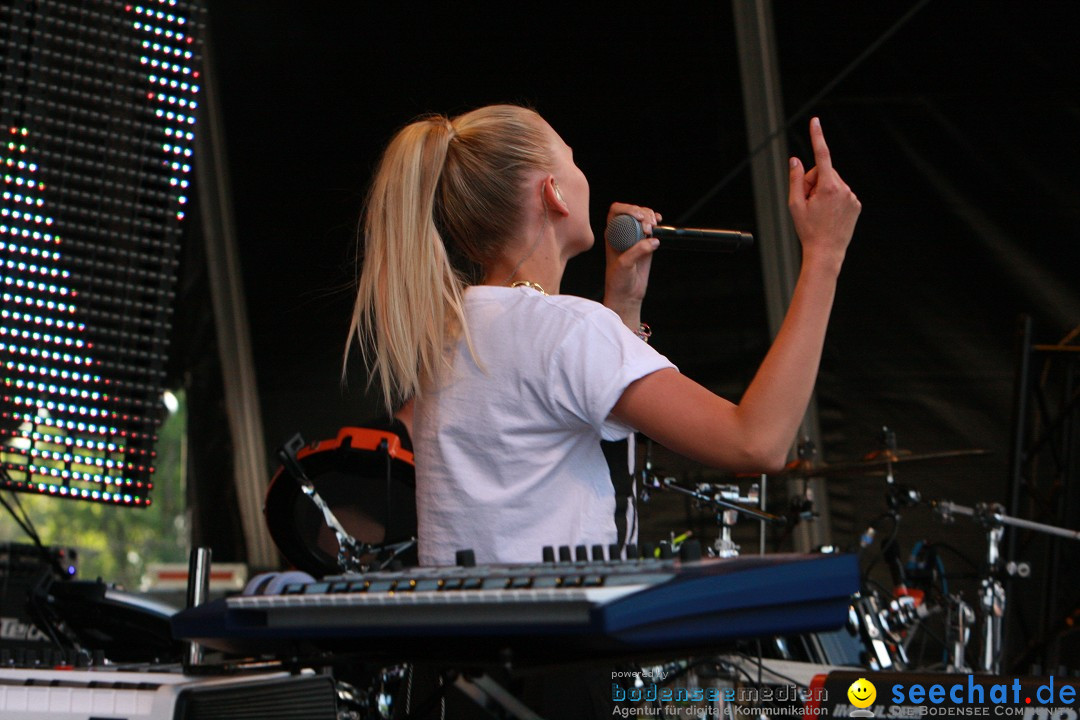 Lena + Glasperlenspiel am Hohentwielfestival: Singen, 18.07.2013