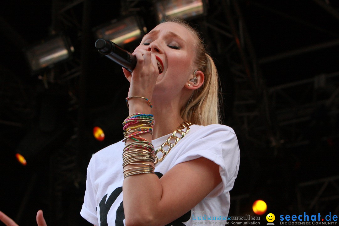 Lena + Glasperlenspiel am Hohentwielfestival: Singen, 18.07.2013