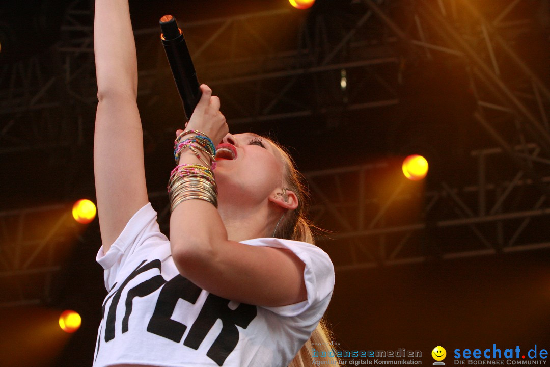 Lena + Glasperlenspiel am Hohentwielfestival: Singen, 18.07.2013