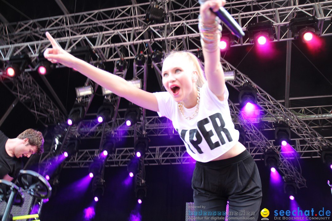 Lena + Glasperlenspiel am Hohentwielfestival: Singen, 18.07.2013