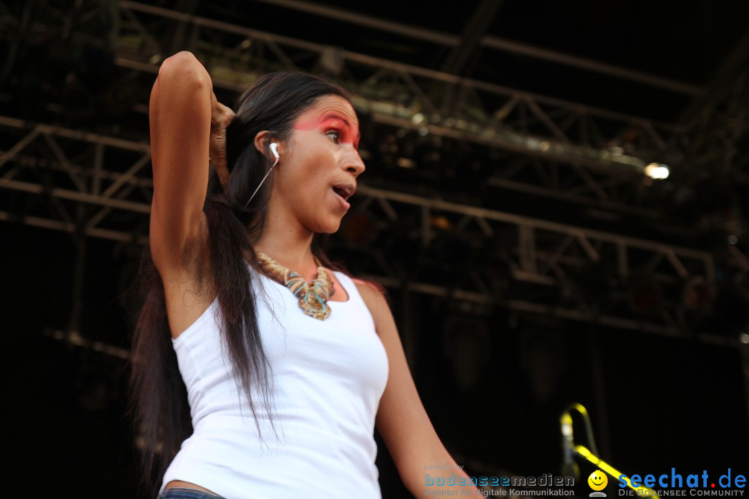 ZAZ - Support: Be: Hohentwielfestival: Singen am Bodensee, 22.07.2013