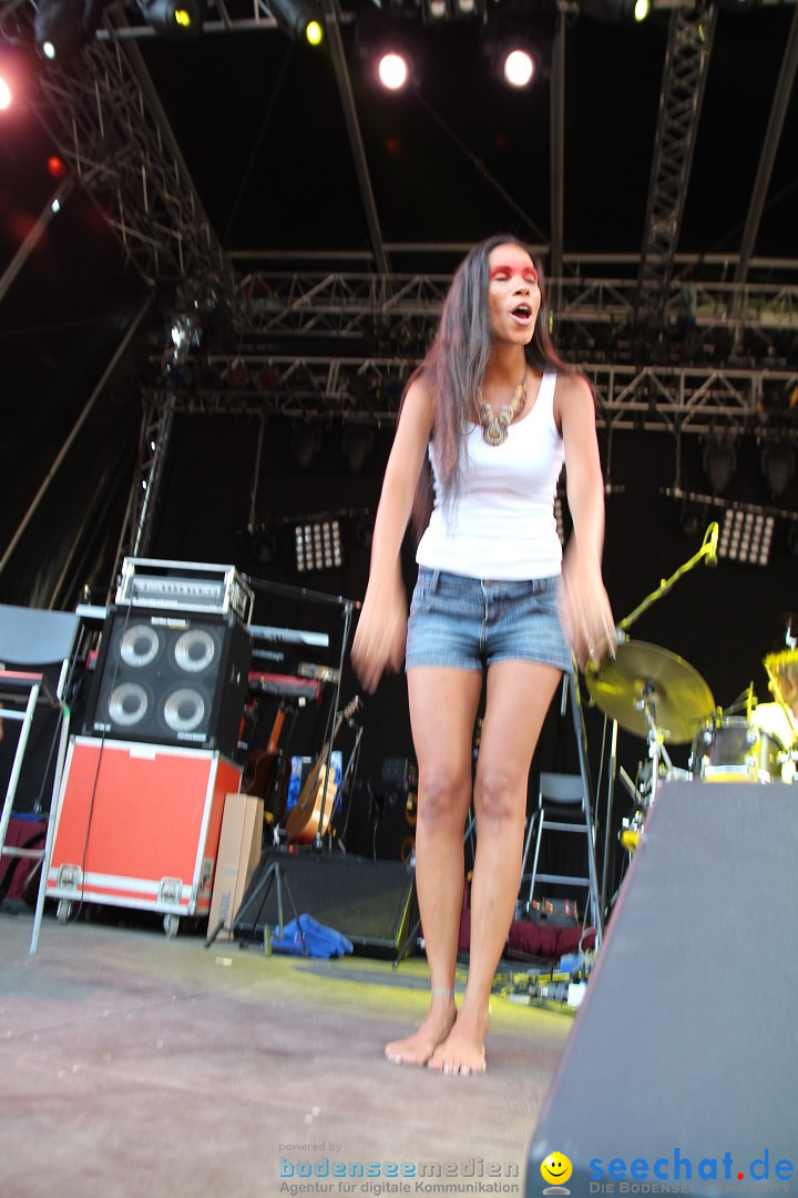 ZAZ - Support: Be: Hohentwielfestival: Singen am Bodensee, 22.07.2013