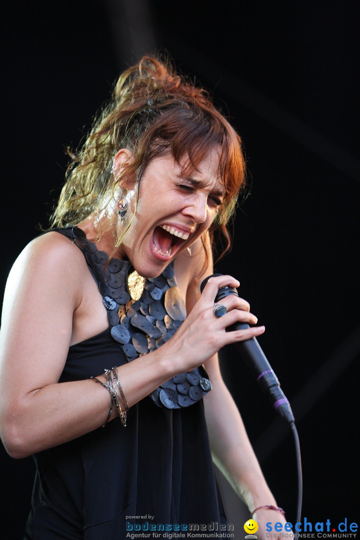 ZAZ - Support: Be: Hohentwielfestival: Singen am Bodensee, 22.07.2013