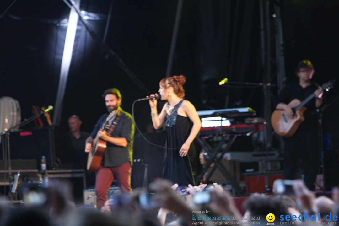 ZAZ - Support: Be: Hohentwielfestival: Singen am Bodensee, 22.07.2013