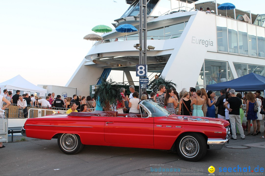 Summernight Partyschiff mit Ohlala: Friedrichshafen am Bodensee, 27.07.2013