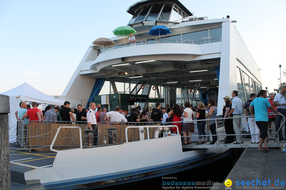 Summernight Partyschiff mit Ohlala: Friedrichshafen am Bodensee, 27.07.2013