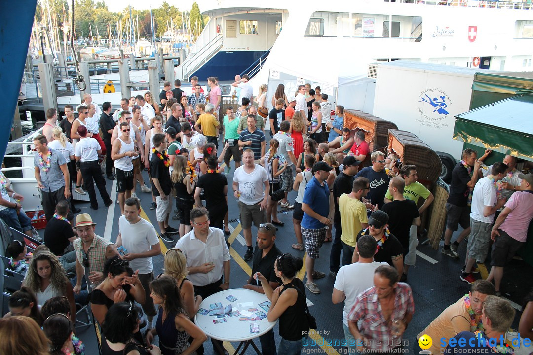 Summernight Partyschiff mit Ohlala: Friedrichshafen am Bodensee, 27.07.2013