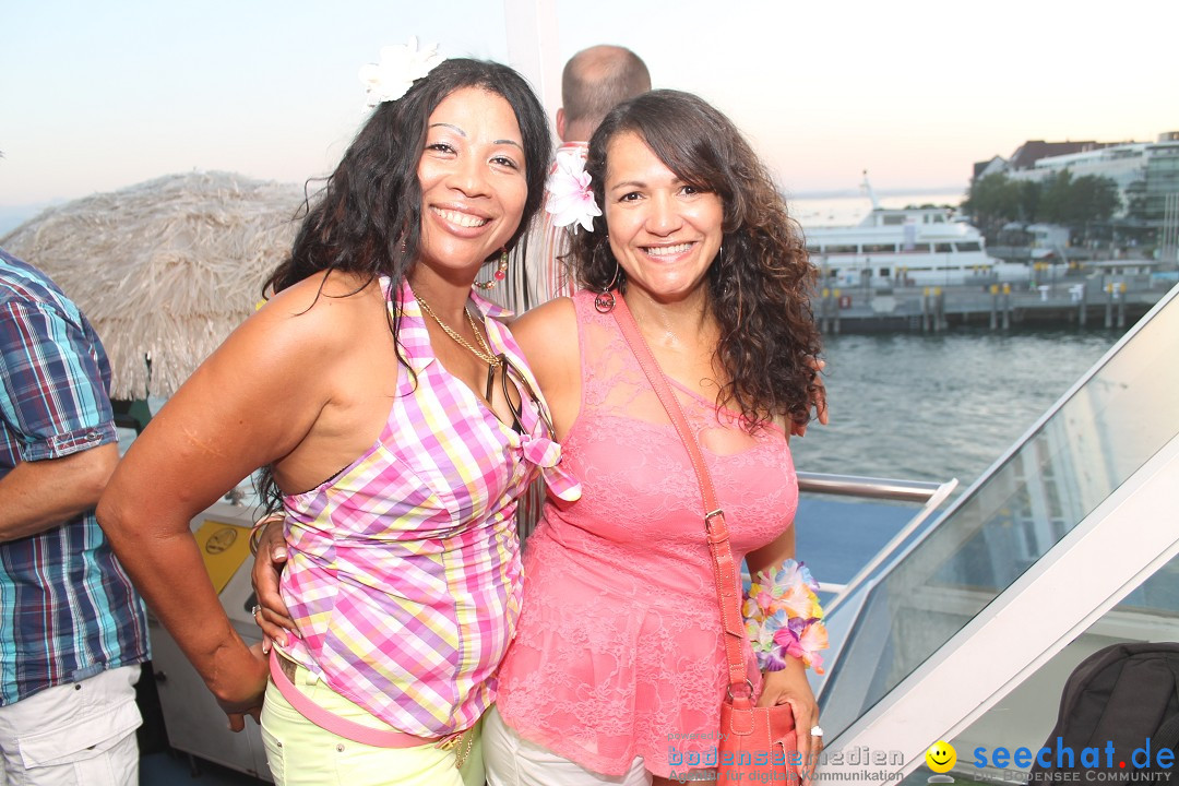 Summernight Partyschiff mit Ohlala: Friedrichshafen am Bodensee, 27.07.2013