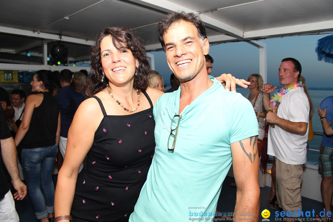 Summernight Partyschiff mit Ohlala: Friedrichshafen am Bodensee, 27.07.2013