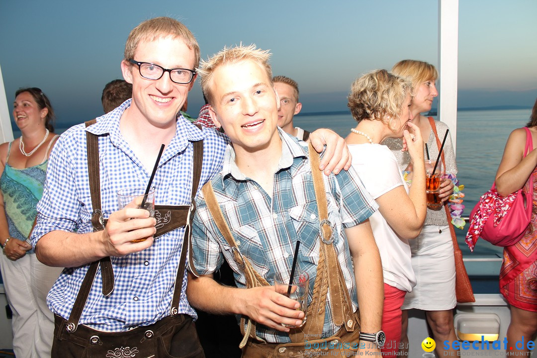 Summernight Partyschiff mit Ohlala: Friedrichshafen am Bodensee, 27.07.2013