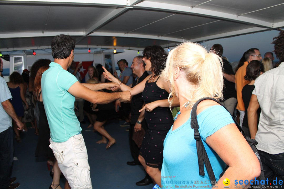 Summernight Partyschiff mit Ohlala: Friedrichshafen am Bodensee, 27.07.2013