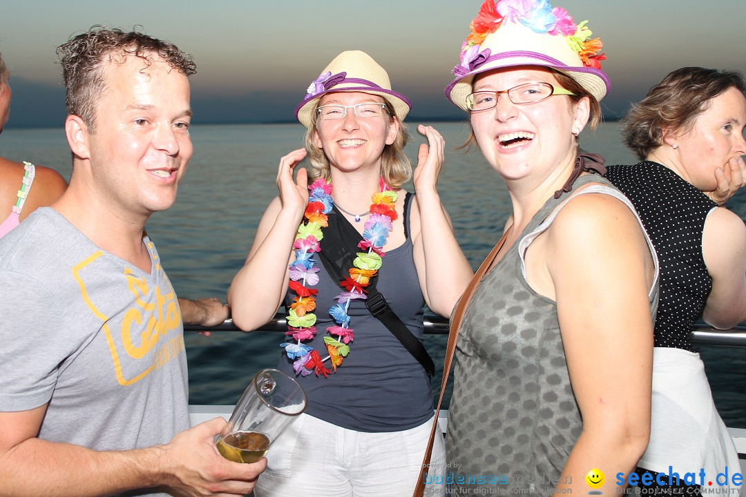 Summernight Partyschiff mit Ohlala: Friedrichshafen am Bodensee, 27.07.2013