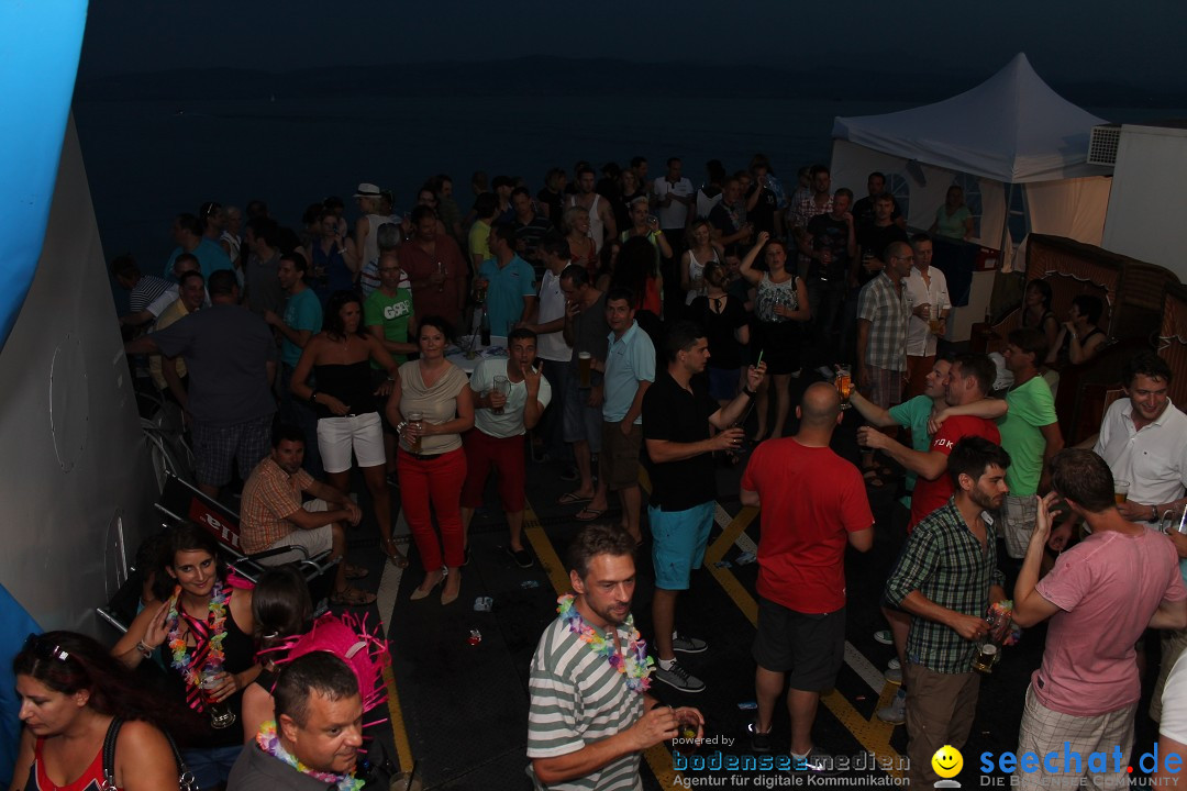 Summernight Partyschiff mit Ohlala: Friedrichshafen am Bodensee, 27.07.2013