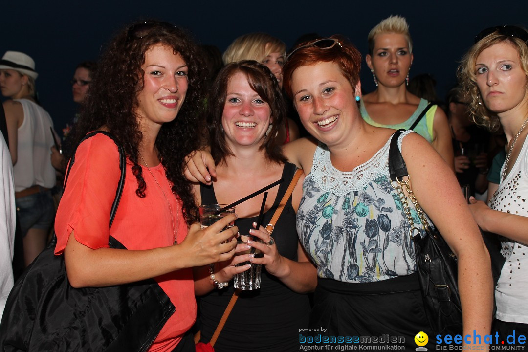 Summernight Partyschiff mit Ohlala: Friedrichshafen am Bodensee, 27.07.2013