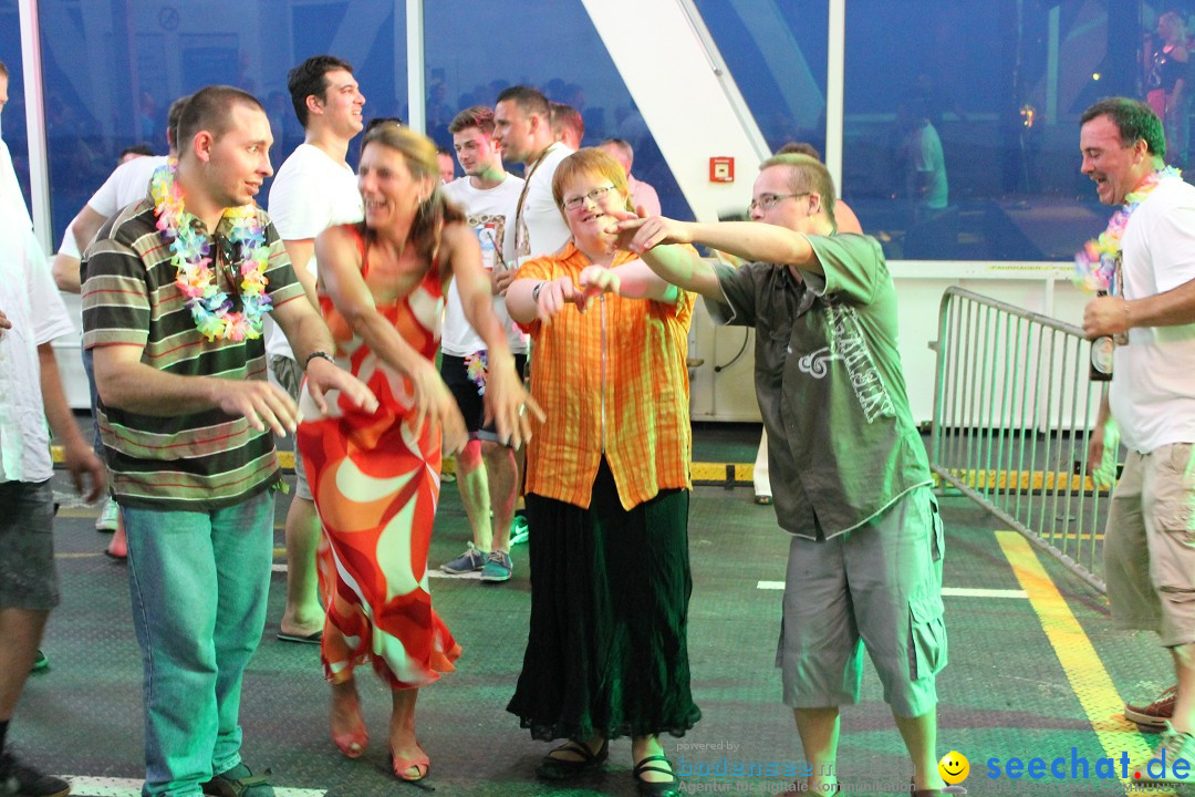 Summernight Partyschiff mit Ohlala: Friedrichshafen am Bodensee, 27.07.2013