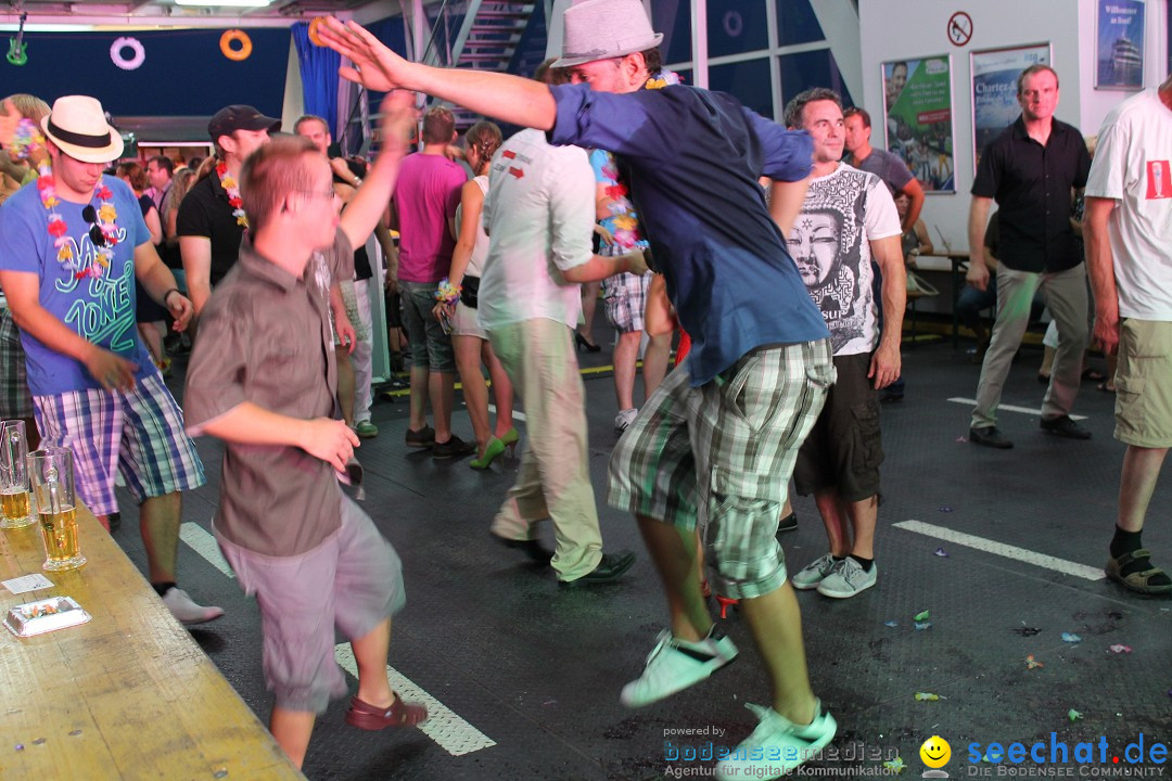 Summernight Partyschiff mit Ohlala: Friedrichshafen am Bodensee, 27.07.2013