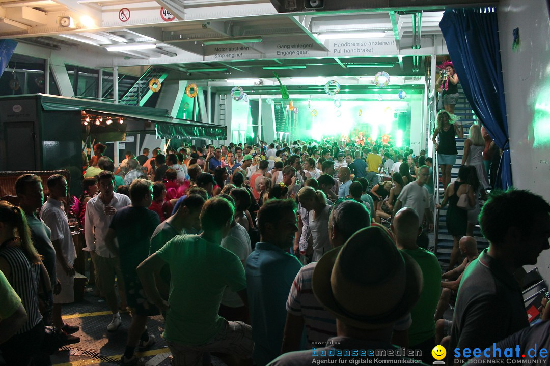 Summernight Partyschiff mit Ohlala: Friedrichshafen am Bodensee, 27.07.2013