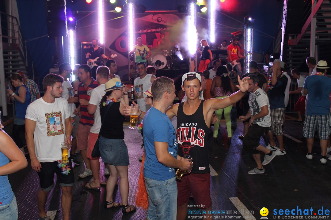 Summernight Partyschiff mit Ohlala: Friedrichshafen am Bodensee, 27.07.2013