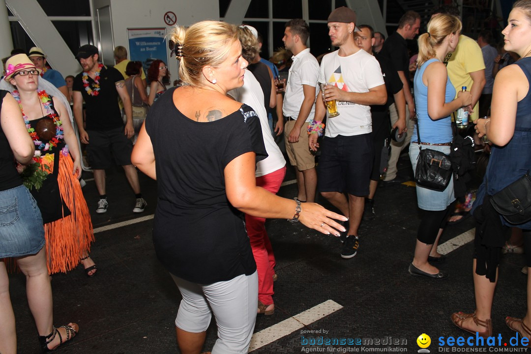 Summernight Partyschiff mit Ohlala: Friedrichshafen am Bodensee, 27.07.2013