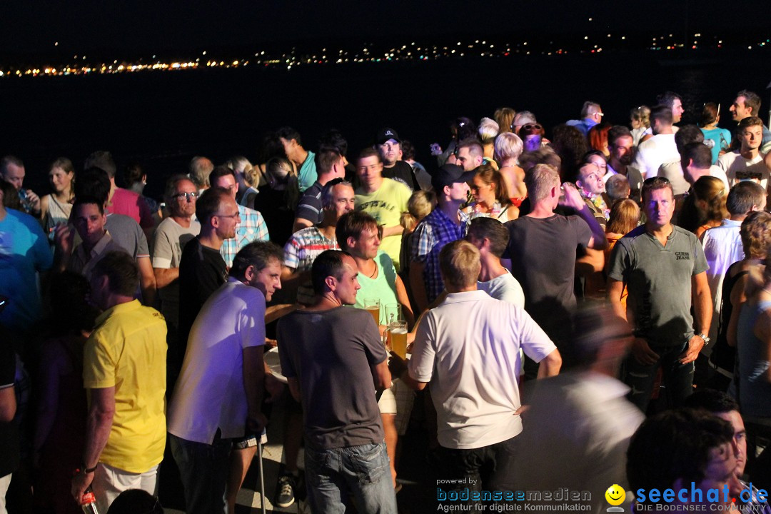 Summernight Partyschiff mit Ohlala: Friedrichshafen am Bodensee, 27.07.2013