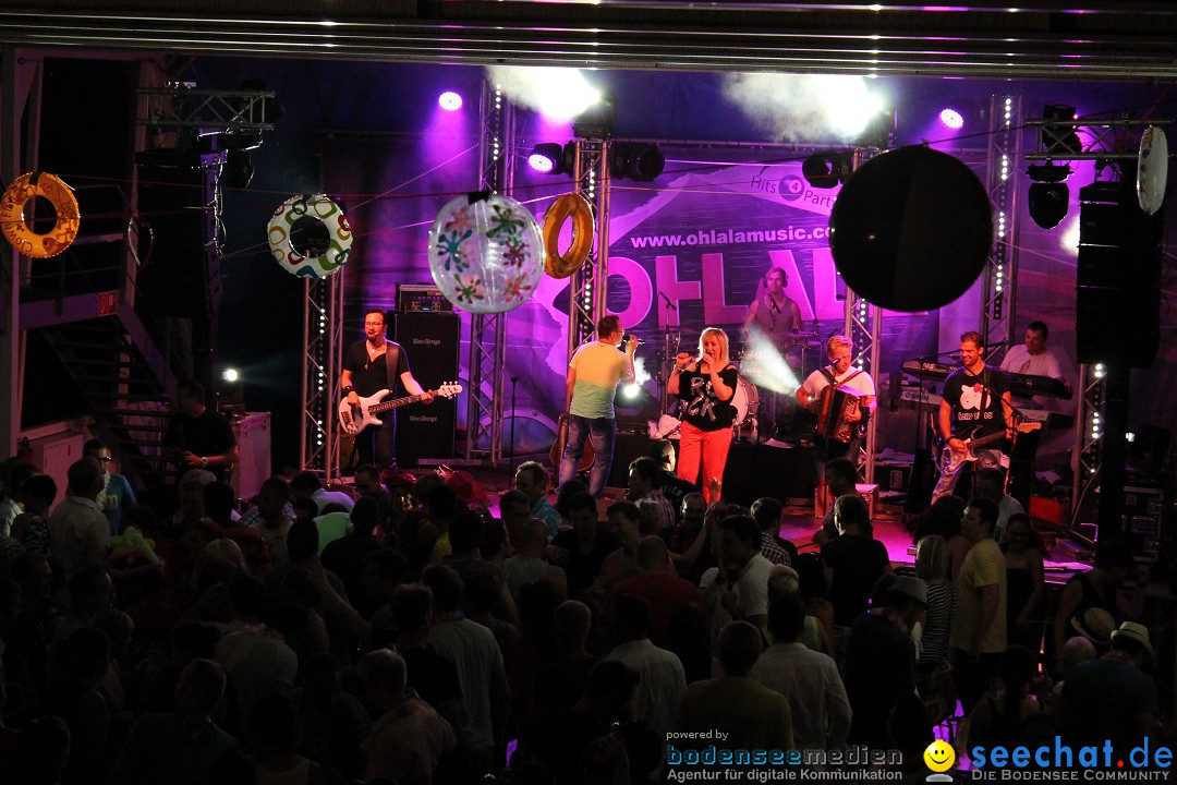 Summernight Partyschiff mit Ohlala: Friedrichshafen am Bodensee, 27.07.2013