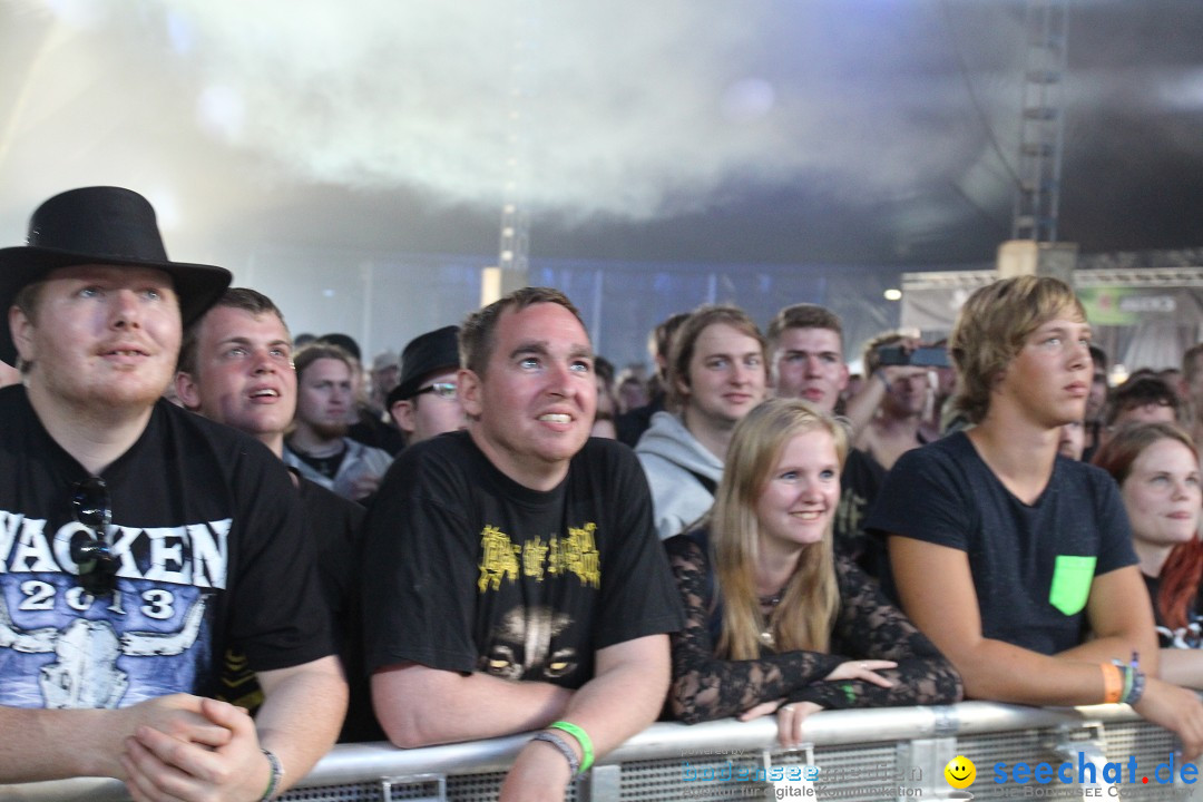 WACKEN W.O.A. - Metal Open Air 2013: Wacken, 31.07.2013