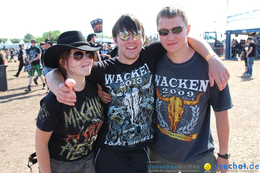 WACKEN W.O.A. - Metal Open Air 2013: Wacken, 31.07.2013