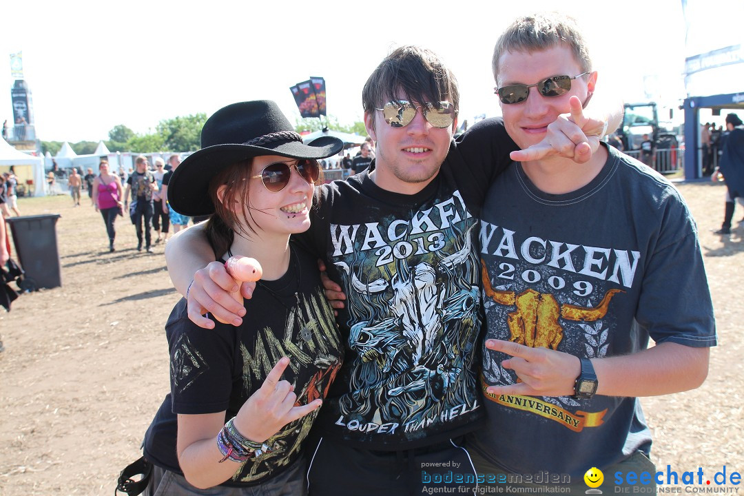 WACKEN W.O.A. - Metal Open Air 2013: Wacken, 31.07.2013