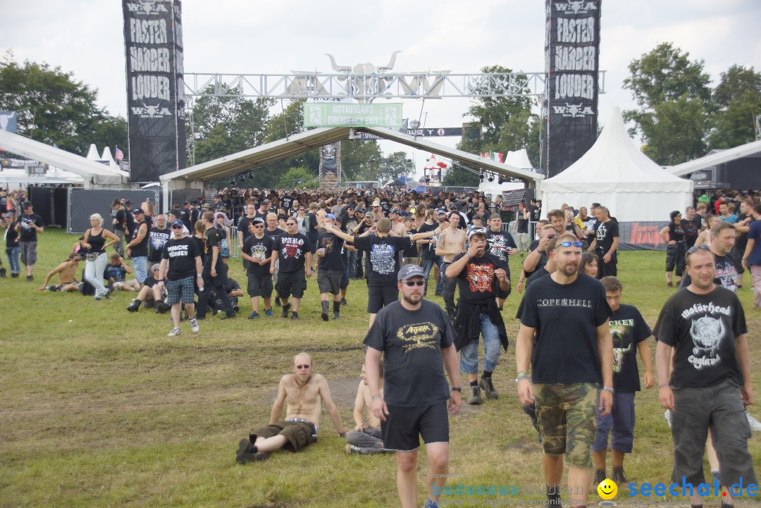 WACKEN W.O.A. Rammstein + Deep Purple: Wacken, 01.08.2013